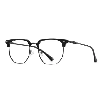 LASHION Alloy TR/Memory Plastic Square Sunglasses Men's