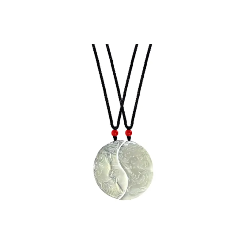 JIAFULAI Resin Necklaces Unisex-2