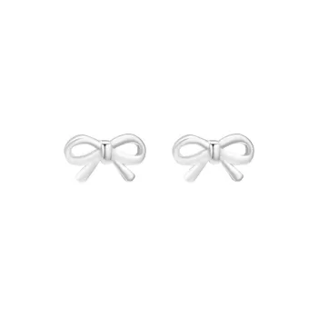 LIPSW 999 Fine Silver Stud Earrings Women's