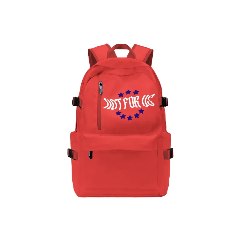DRACONITE Polyester Polyester Backpack Unisex Red-0