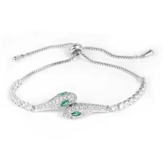 VERENA REINE Zircon Bracelets Unisex-0
