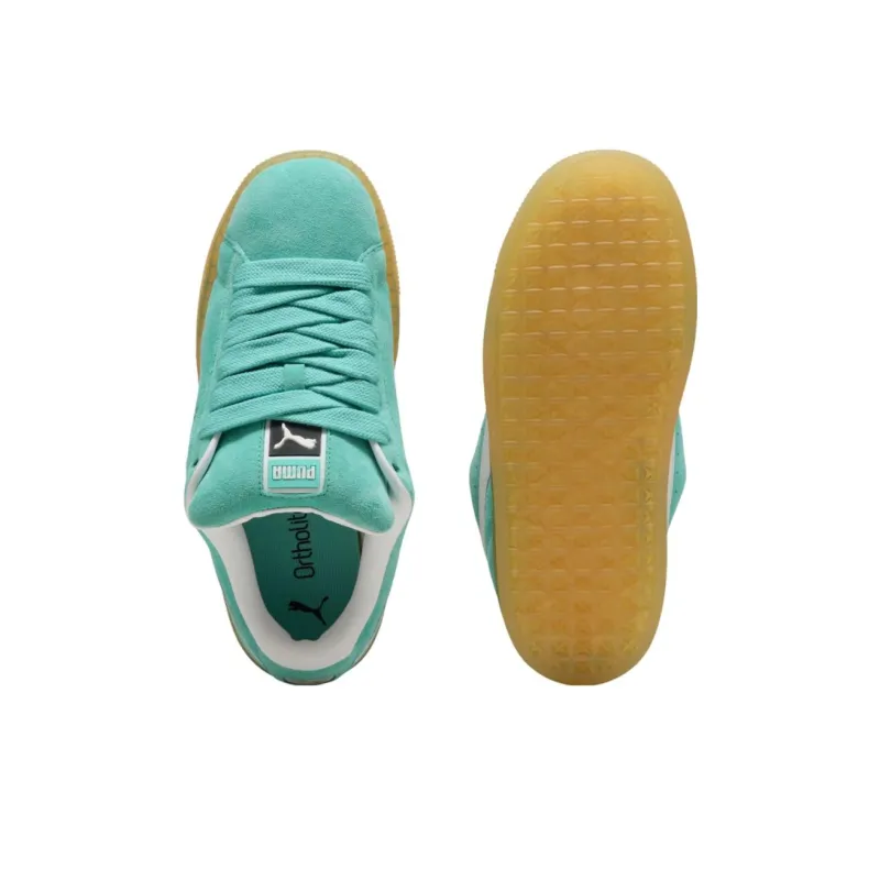PUMA Suede XL Anti Slip Wear Resistant Low Top Casual Shoes Unisex Green-3