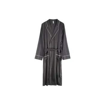 Xuan Liang Sleep Robe Men's Paris Gray