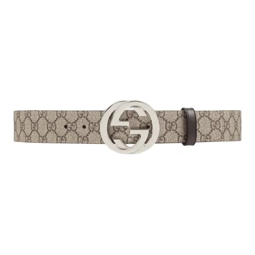 GUCCI Gg Supreme Buckle Belt