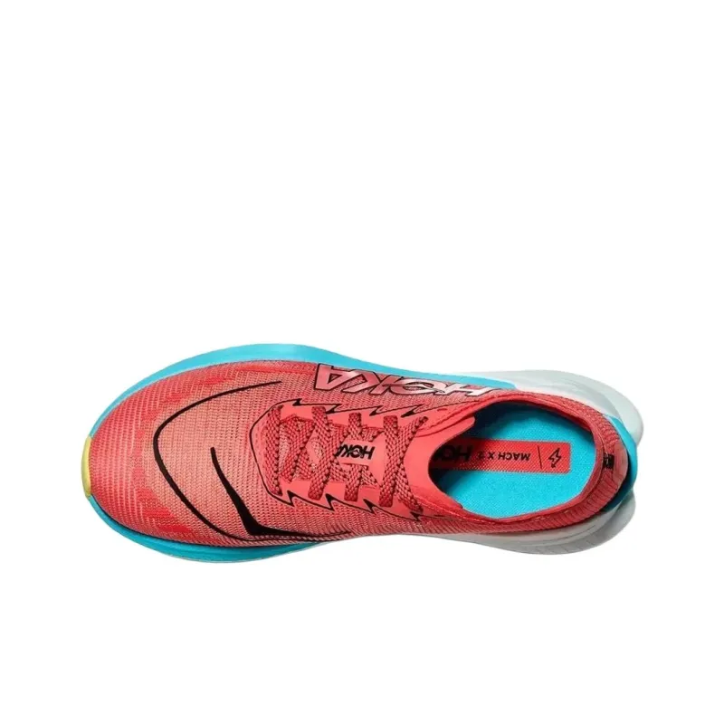 HOKA ONE ONE Mach X 2 Grapefruit Electric Coral-2