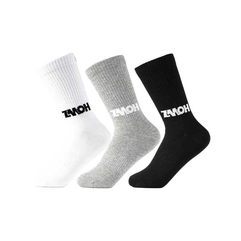 ZMOH Knee High Socks Unisex Combo Set-6