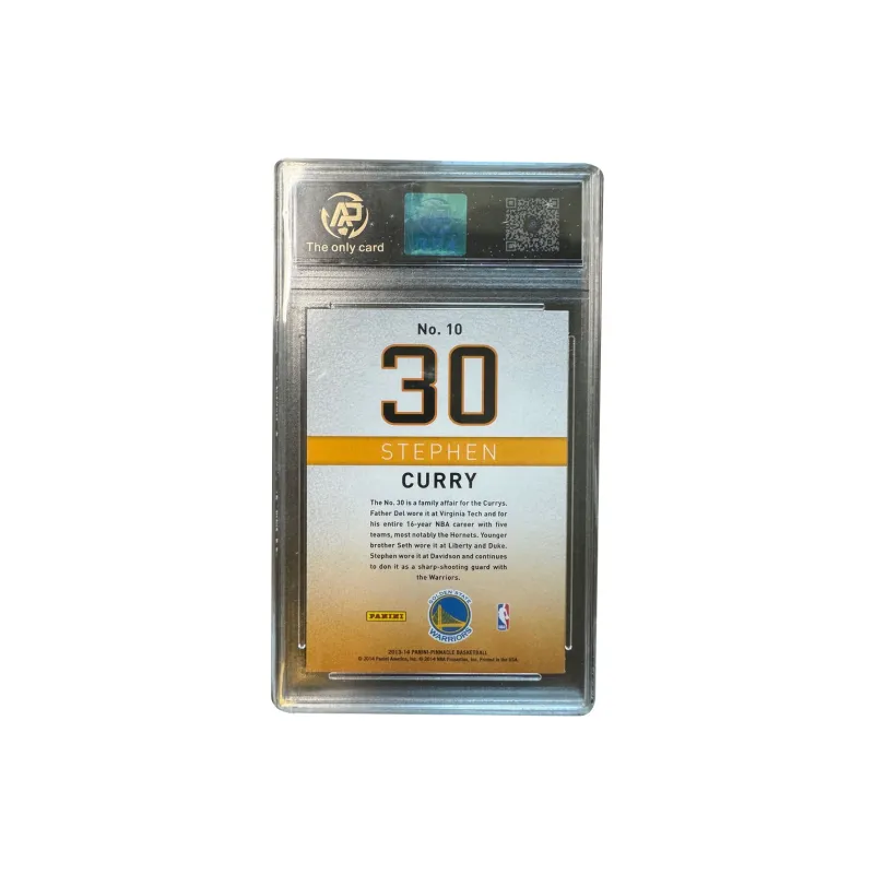 PANINI 2013 2014 Warriors, Curry RPA9 Split Graded Cards 1 Pc-1