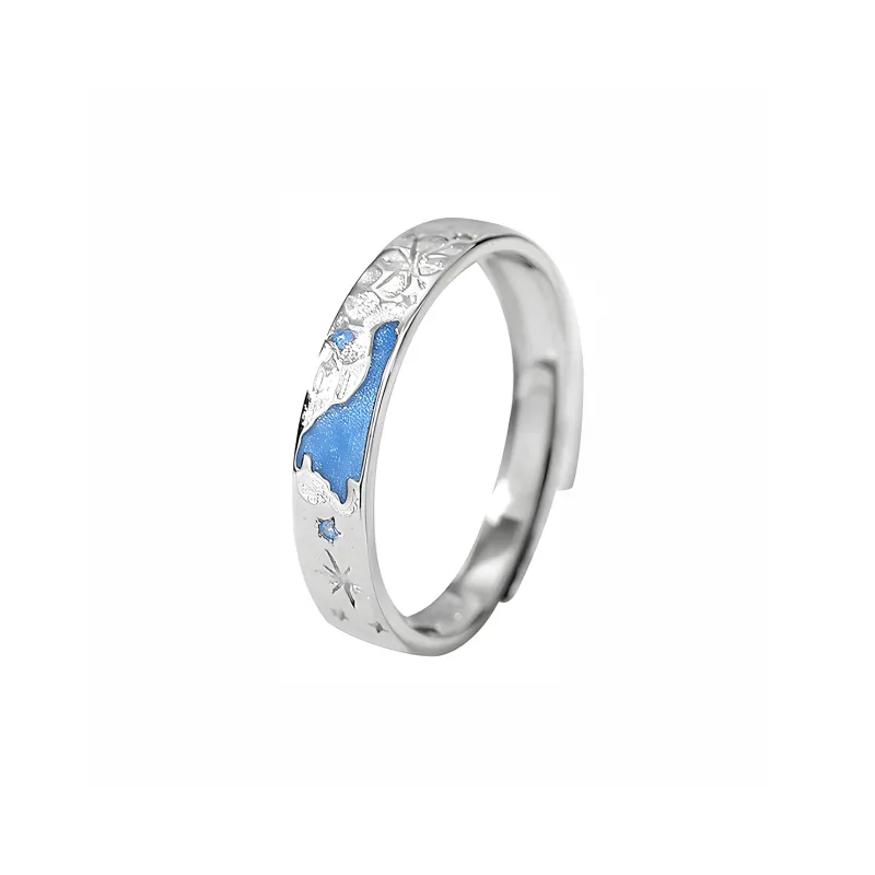 MAGICPOLE 925 Sterling Silver Rings Unisex Silver-0