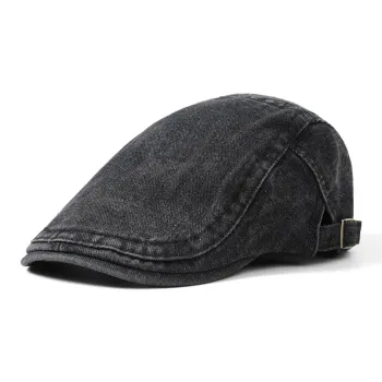 Shizhu Adjustable Cotton Berets Unisex