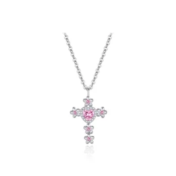 Brilliant Heart S925 Necklaces Women's