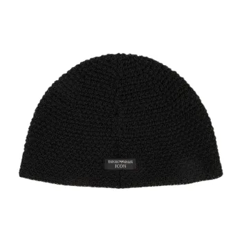 EMPORIO ARMANI Icon Crochet Cap