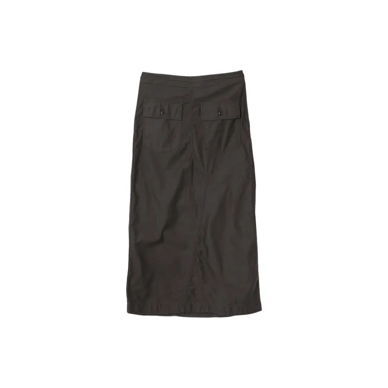Needles SS25 Casual Long Skirt Women's Black-1