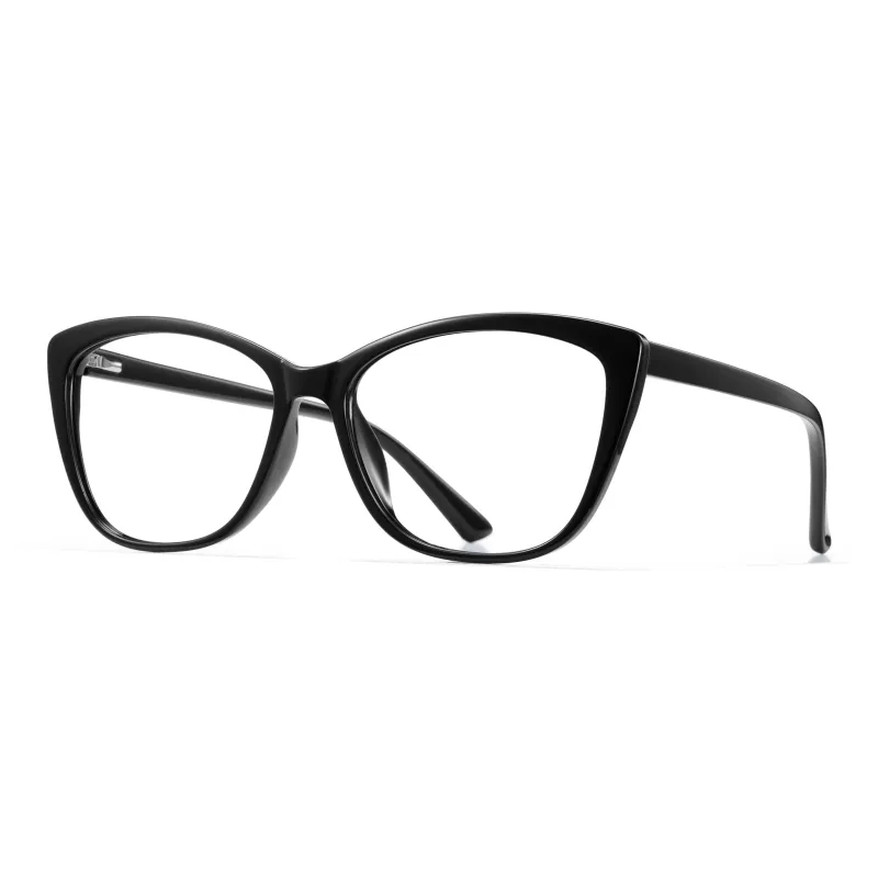 LASHION TR/Memory Plastic Cat Eye Sun Eyes Women's-0