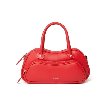 Omentar Turner Top Grain Cow Leather Handbag Women's Hawthorn Red