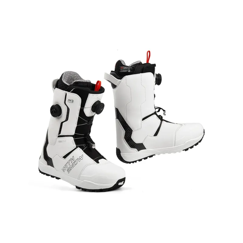 SNOWBOARDS WS Single Snowboard Ski Boots Unisex-3