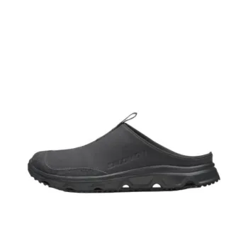 SALOMON RX Slide Abrasion Resistant Slip Resistant Wrap toe Slippers Unisex Black