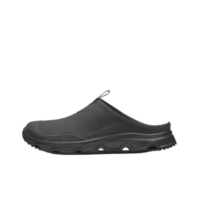 SALOMON RX Slide Abrasion Resistant Slip Resistant Wrap toe Slippers Unisex Black-0