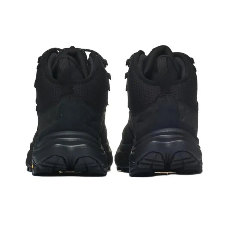 HOKA ONE ONE Anacapa 2 Slip Resistant High Top Hiking Shoes Men's Black 2E Width-3
