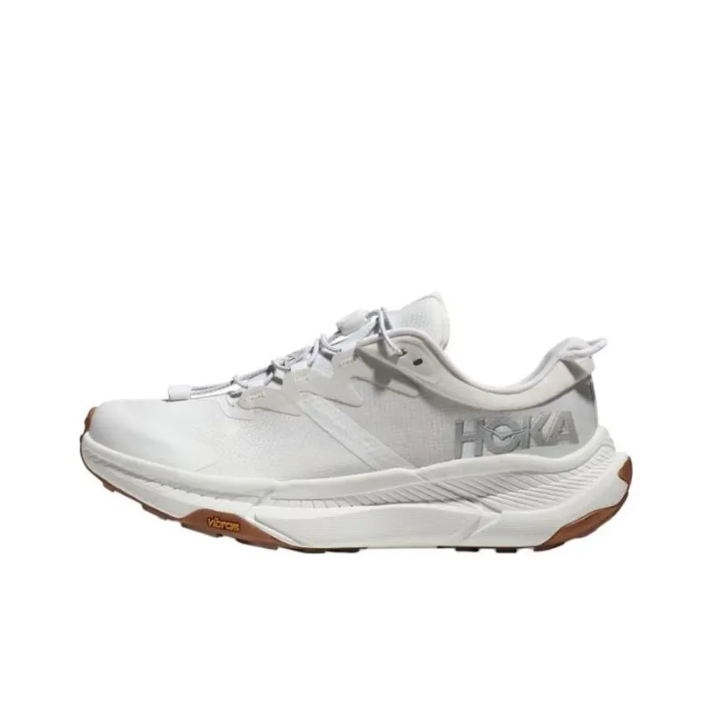 HOKA ONE ONE Transport Slip Resistant Low Top Trekking Shoes Men's White-0