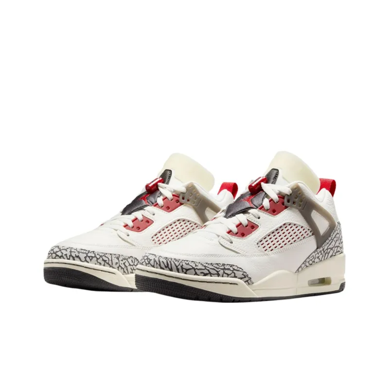 JORDAN Spizike Low Sail Anthracite Coconut Milk Varsity Red-2