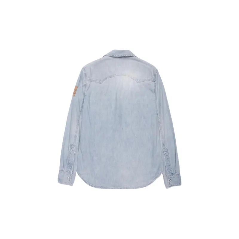 Lee Shirts Men Light Blue-1