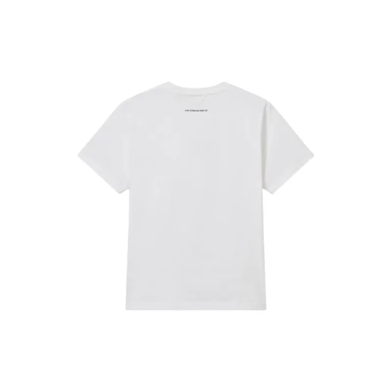 Levis T Shirts Men White-1