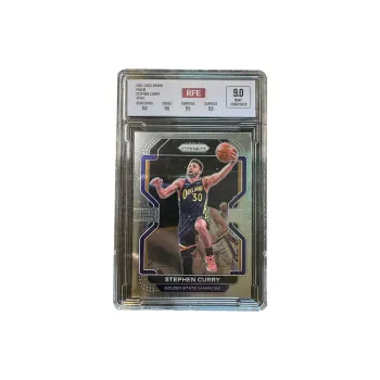 PANINI 2021 2022 Warriors Curry REF 9 Points Graded Cards 1 Pc