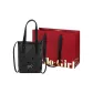Black Bowknot+Exquisite Shopping Bag