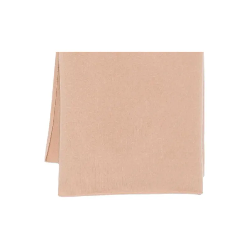 VINCE Cashmere Knit Scarves Women's Beige-1