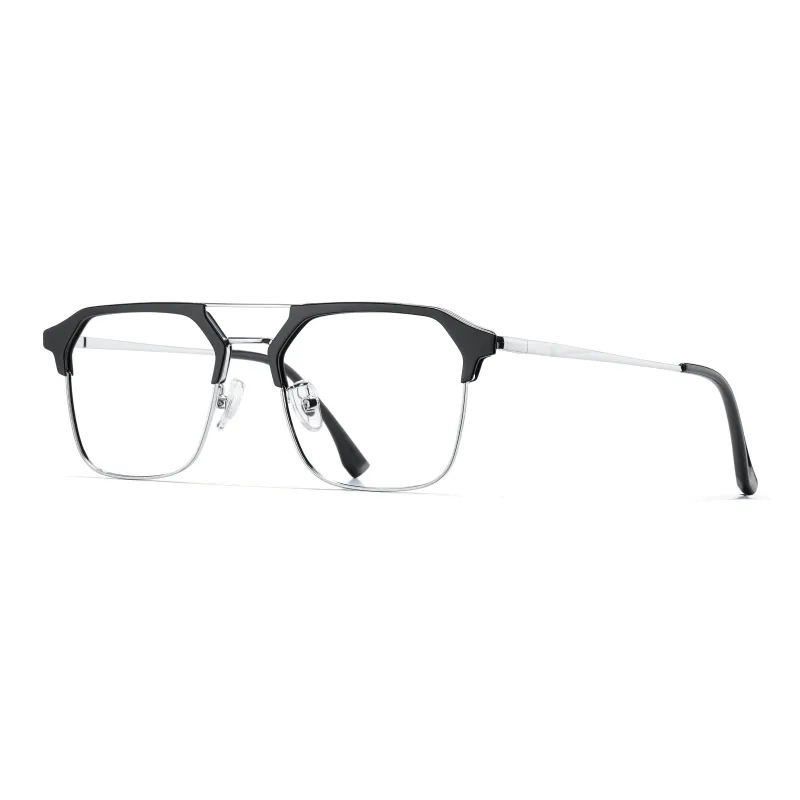 LASHION Alloy TR/Memory Plastic Square Sun Eyes Men's-0