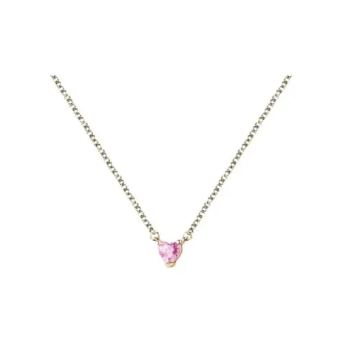 CHIARA FERRAGNI Gold Plated Necklaces Women's Pink