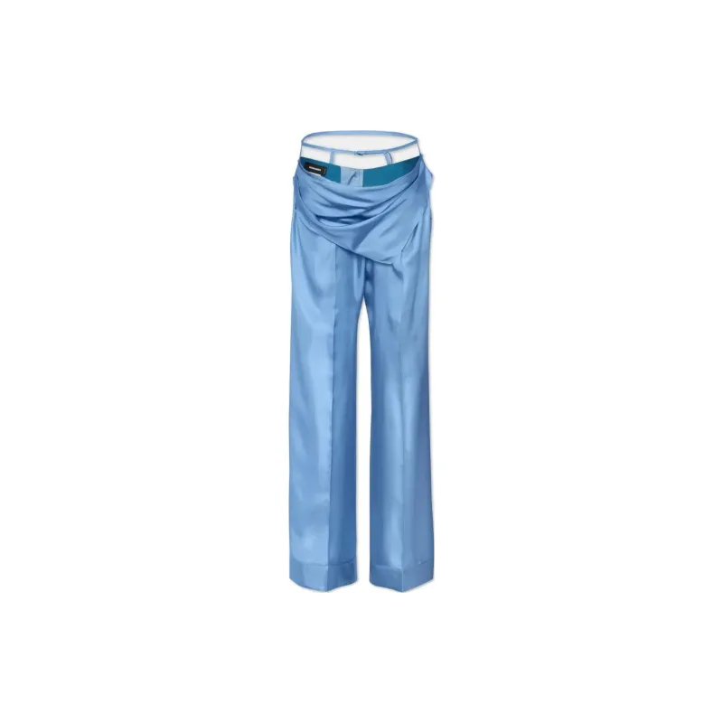 DSQUARED 2 Buckled Strap Waist Pants-1