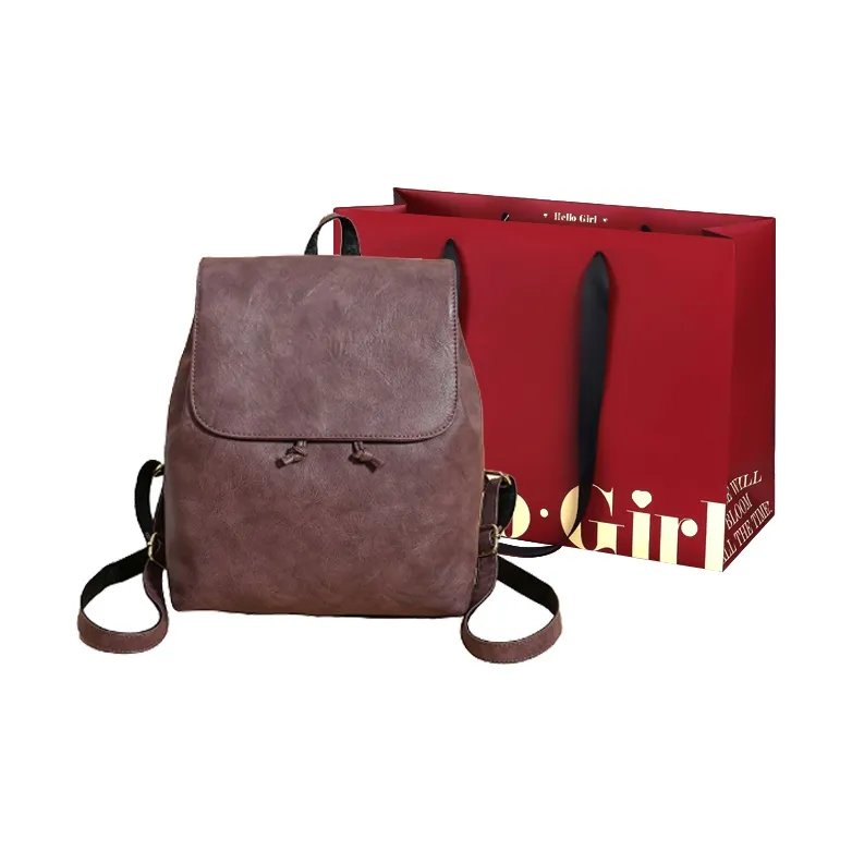 GOX PU Backpack Women's Multicolor-9