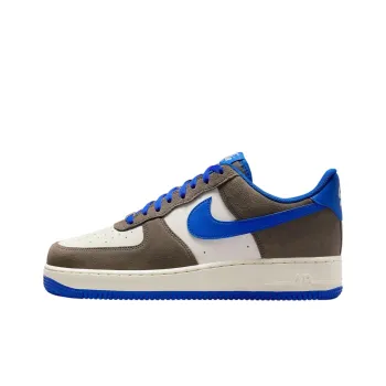 Nike Air Force 1 Anti Slip Wear Resistant Low Top Skateboard Shoes Men's Gray Blue