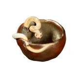 Serpent Blessing Cup[Wood-Fired Hand-Molded]