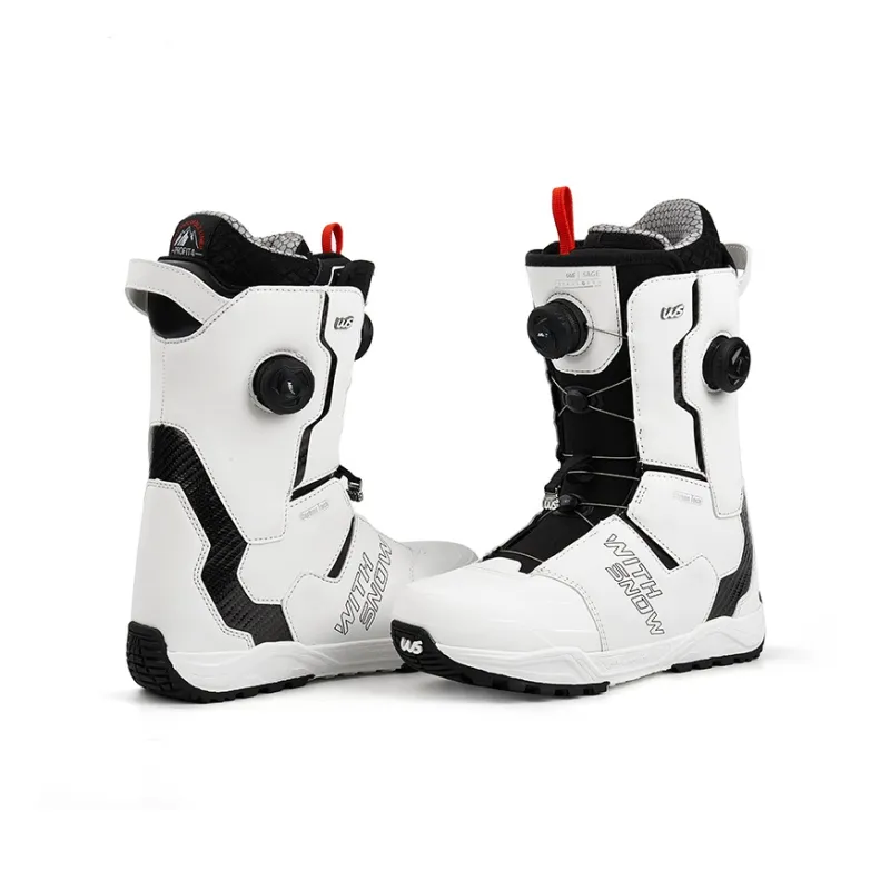 SNOWBOARDS WS Single Snowboard Ski Boots Unisex-4