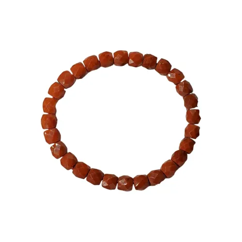 Xiao Tian Southern Red Agate Single Wrap Beaded Bracelet Unisex