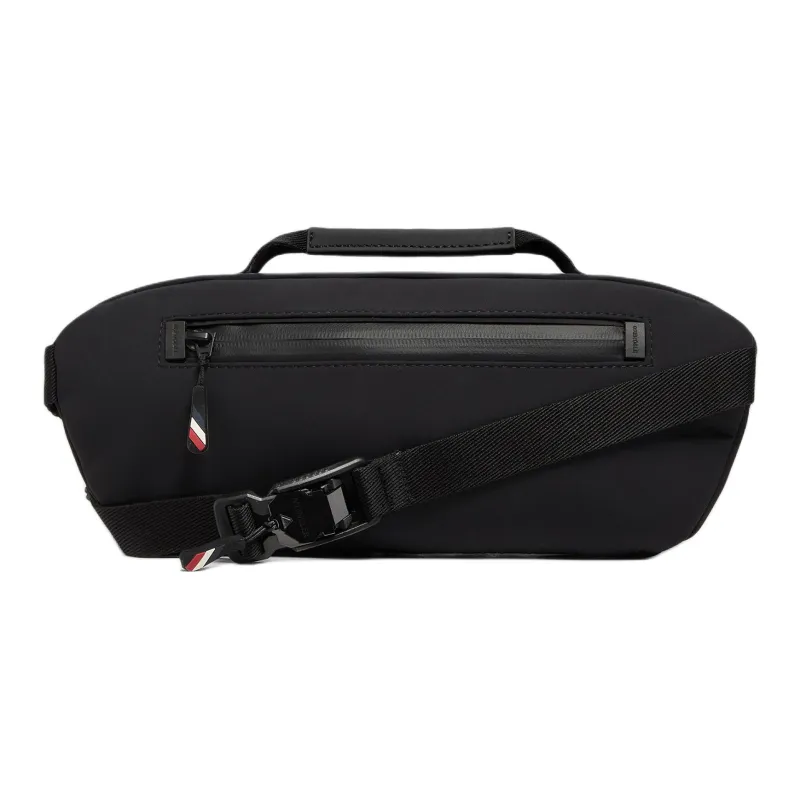 Moncler Grenoble Series Nylon Fanny Pack Unisex Black-3