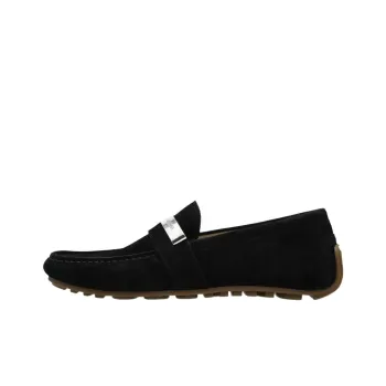 MOSCHINO Logo Engraved Loafers