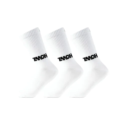 ZMOH Knee High Socks Unisex Combo Set