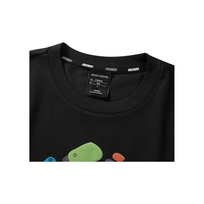 Skechers Stroll T Shirt Men's Carbon Black-3