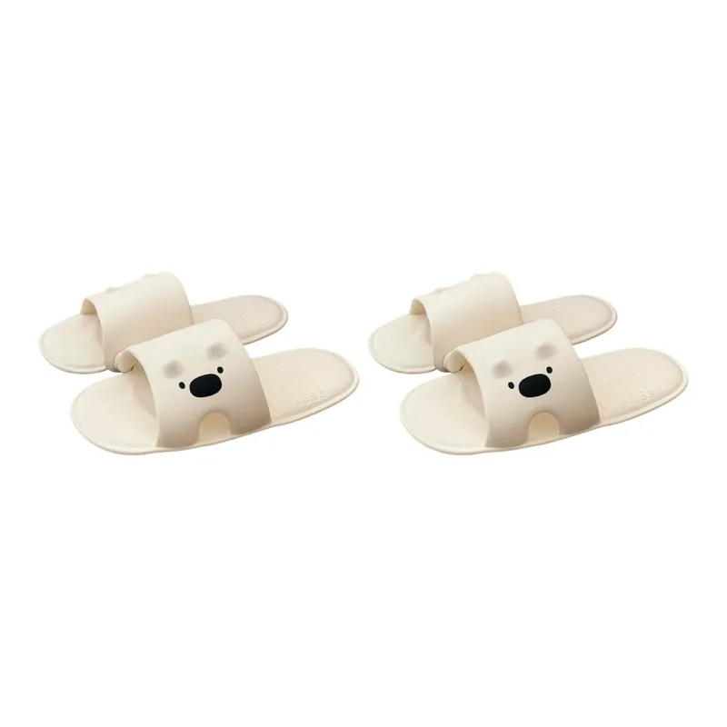 SHIGUDE Home Slippers Unisex, Black-5