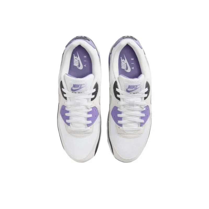 Nike Air Max 90 White Dusty Amethyst Photon Dust Light Smoke Grey-2