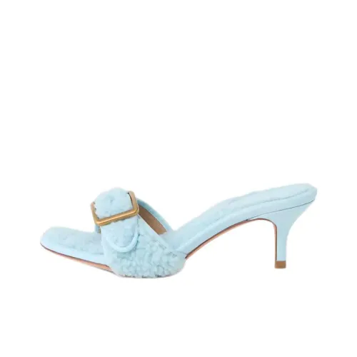 COACH Slide Slippers 5.7cm Women's Blue