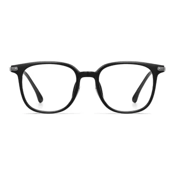 Wood Premium Alloy TR/Memory Plastic Square Sunglasses Women's