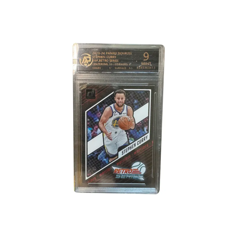 PANINI 2023 2024 Warriors, Curry RPA9 Split Graded Cards 1 Pc-0