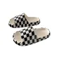White[Creative Checkerboard Style]