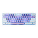 White & Purple Multicolor
