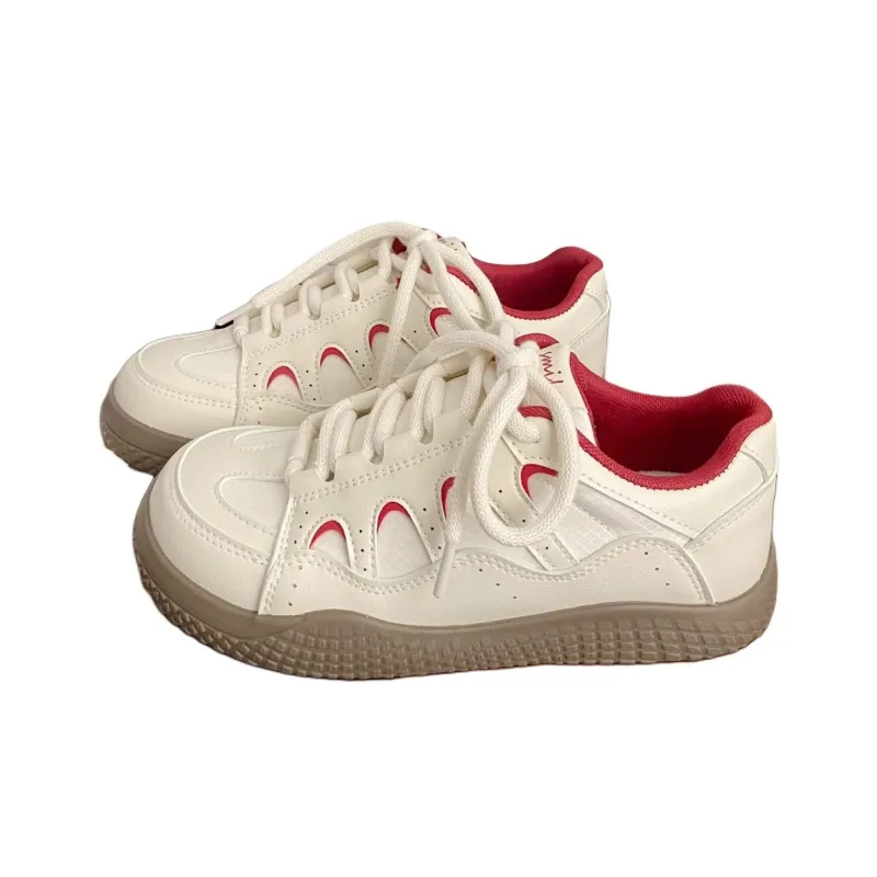 LIANGHUO Slip Resistant Cushioning Impact Resistance Abrasion Resistant Low Top Skateboard Shoes Women's-4