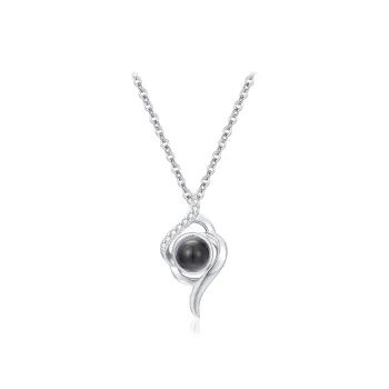 LOVE WHEEL S925 Silver Necklaces Women's